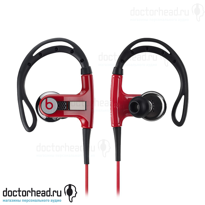 Наушники Monster Cable Power BEATS Sport Red - рис.0
