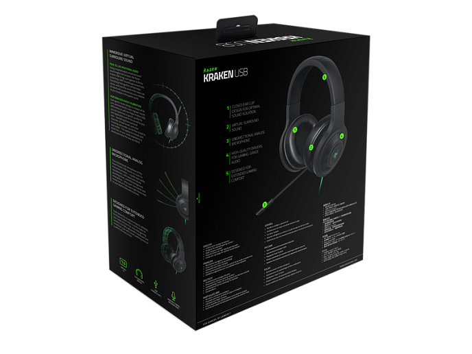 Игровая гарнитура Razer Kraken USB - рис.7