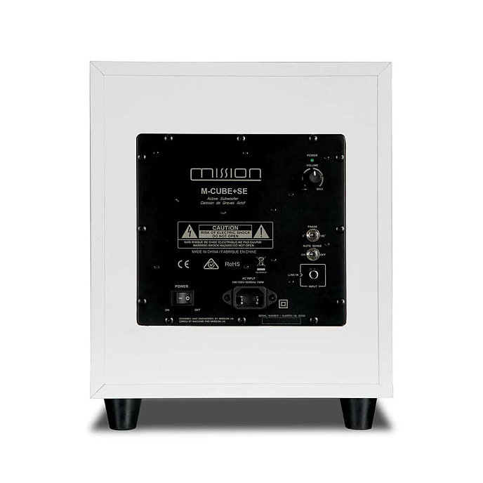 Сабвуфер Mission M-Cube SE Subwoofer Ivory - рис.4