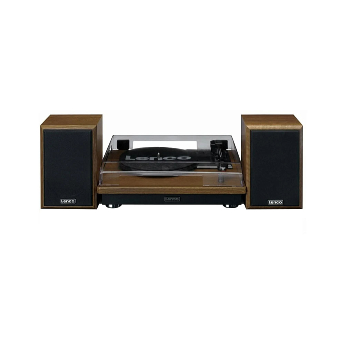 Проигрыватель винила Lenco LS-100WD Wood - рис.0