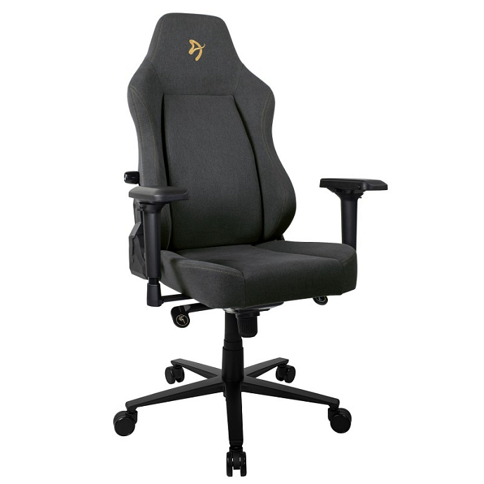 Компьютерное кресло Arozzi Primo Woven Fabric Black Gold - рис.7