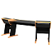 Стол Zaor Onda Angled MKII Oak - рис.3 Стол Zaor Onda Angled MKII Oak - рис.3