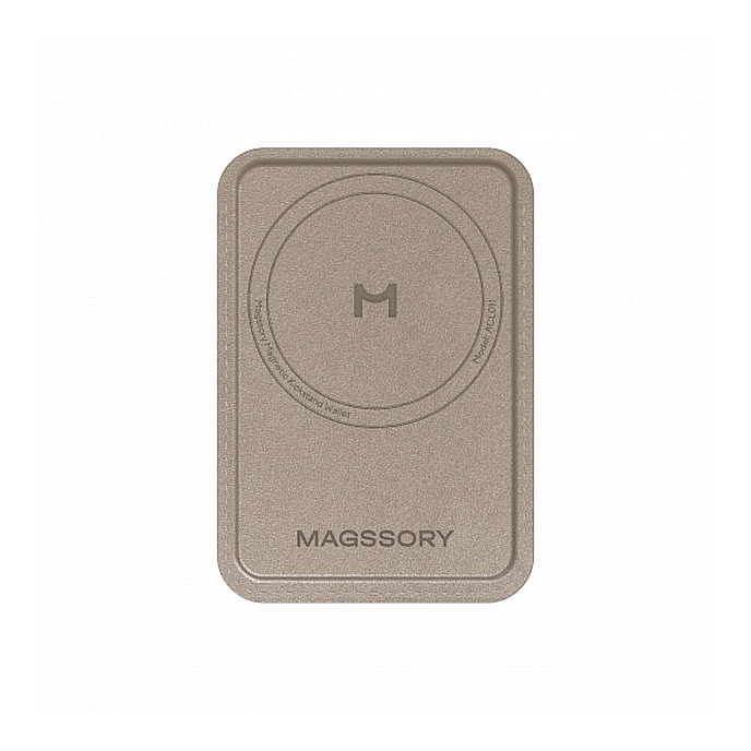 Чехол для смартфонов Magssory Duo Magnetic Kickstand Wallet Latte - рис.1