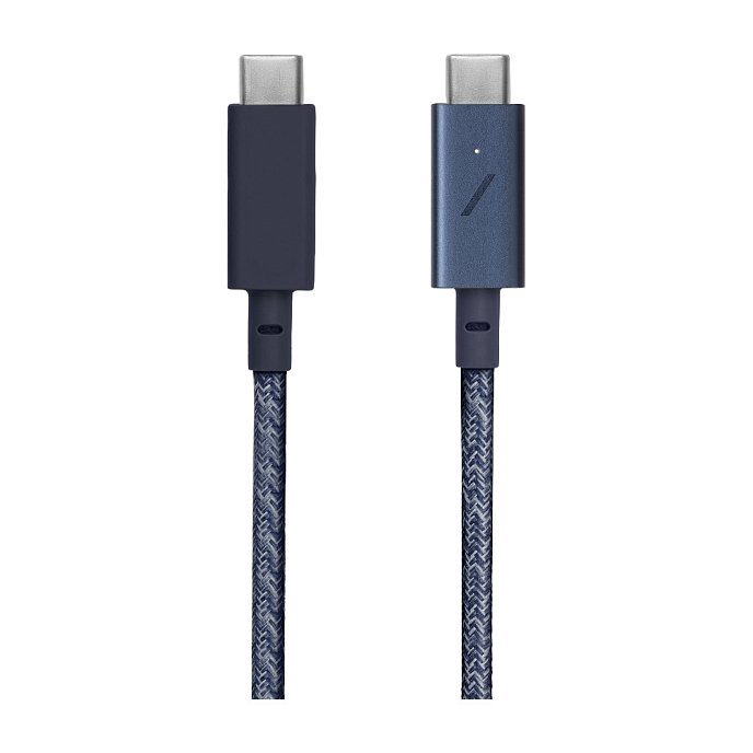 Кабель Native Union Belt Cable Pro USB-C - USB-C Indigo 2.4m - рис.1