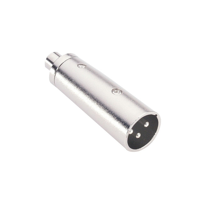 Переходник Adam Hall 7857 Silver RCA mono - xlr - рис.0