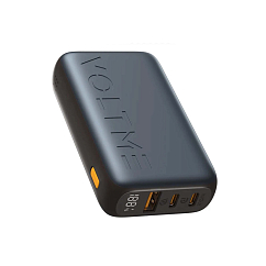 Портативный аккумулятор VOLTME Hypercore 10K HP10U Dark Grey Metallic