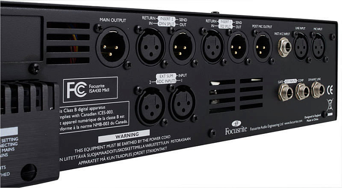 Микрофонный предусилитель FOCUSRITE ISA 430 MKII - рис.4