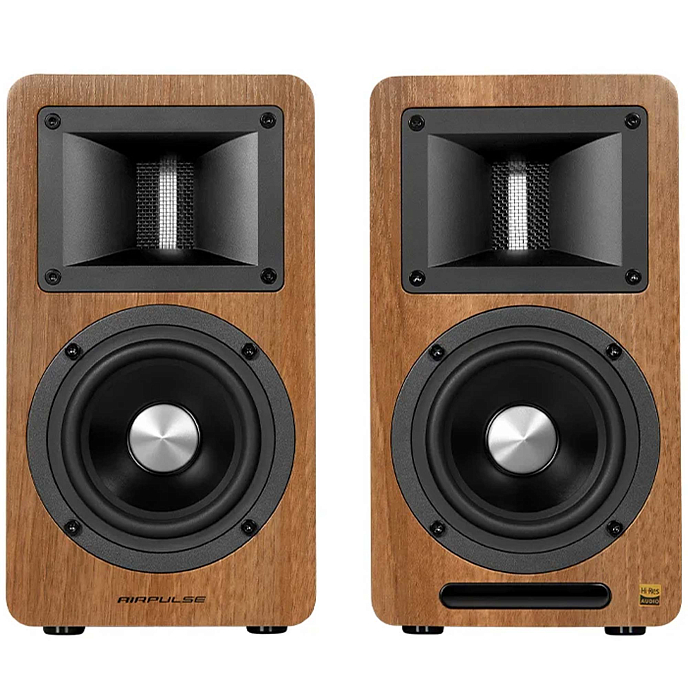 Полочная акустика Edifier AirPulse A80 Walnut - рис.0