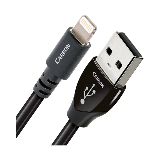 Кабель AudioQuest Carbon Lightning - USB-A 1.5m - рис.0