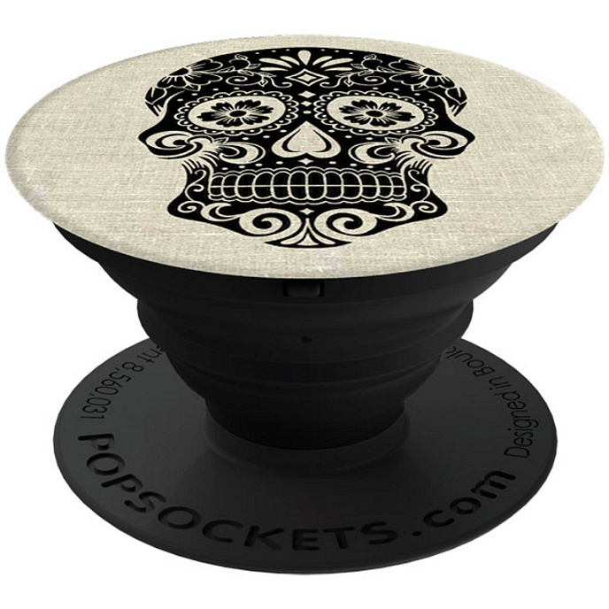 Держатель для телефона Popsockets Sugarskull On Linen - рис.0