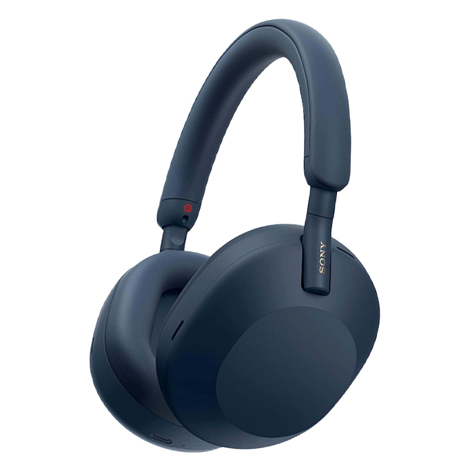 Беспроводные наушники Sony WH-1000XM5 blue - беспроводные полноразмерные наушники с шумоподавлением_OpenBox - рис.0