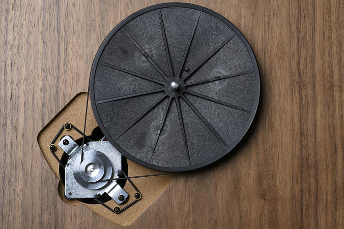 Виниловый проигрыватель Pro-Ject DEBUT RecordMaster OM 5E Walnut - рис.3