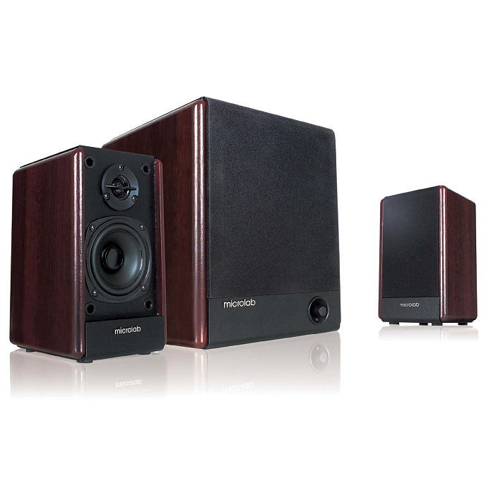 Полочная акустика Microlab FC330BT Brown - рис.2