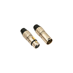 Разъём Tchernov Cable XLR Plug Special NG male/female Pair Black