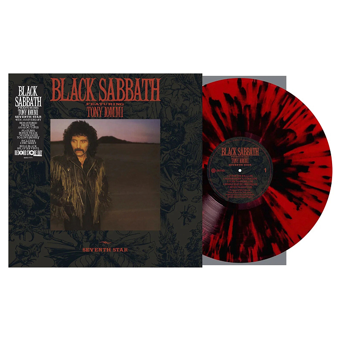 Виниловая пластинка Black Sabbath - Seventh Star (Red & Black) (RSD26) LP - рис.1