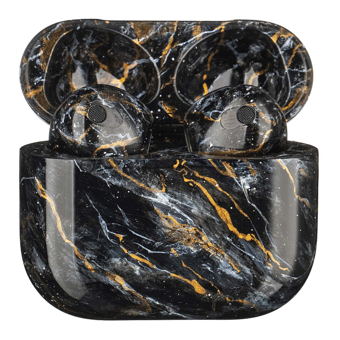 Беспроводные наушники Apple AirPods 3rd Black Marble Total Gloss - рис.0