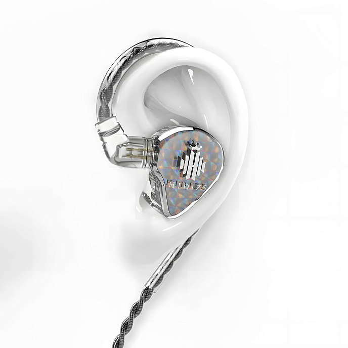 Наушники внутриканальные Hidizs MS1 Galaxy with mic Transparent - рис.2