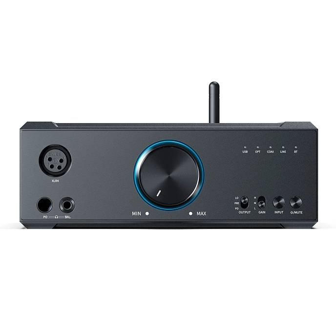 Усилитель для наушников с ЦАП FiiO K9 AKM Black - рис.0