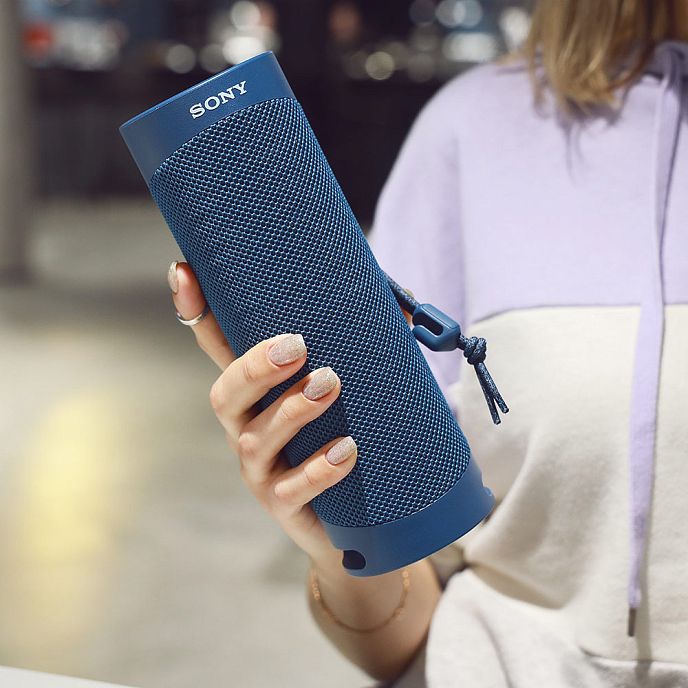 Портативная колонка Sony SRS-XB23 Blue - рис.2