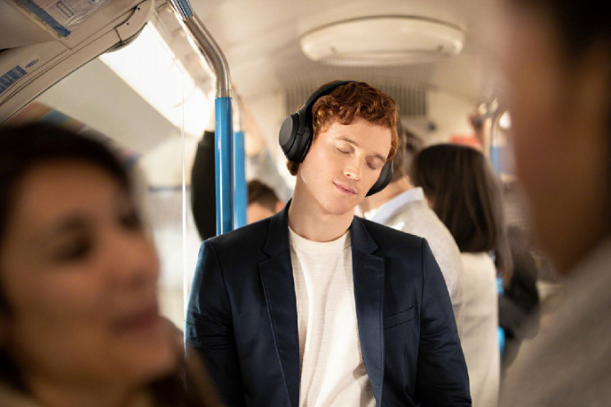 Беспроводные наушники Sony WH-1000XM4 Black - рис.16