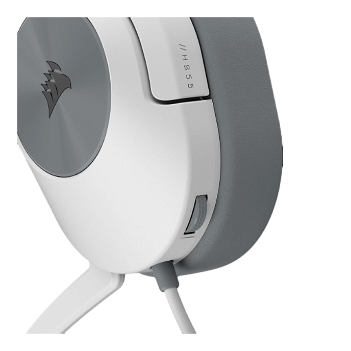 Игровая гарнитура Corsair HS55 Surround White - рис.3