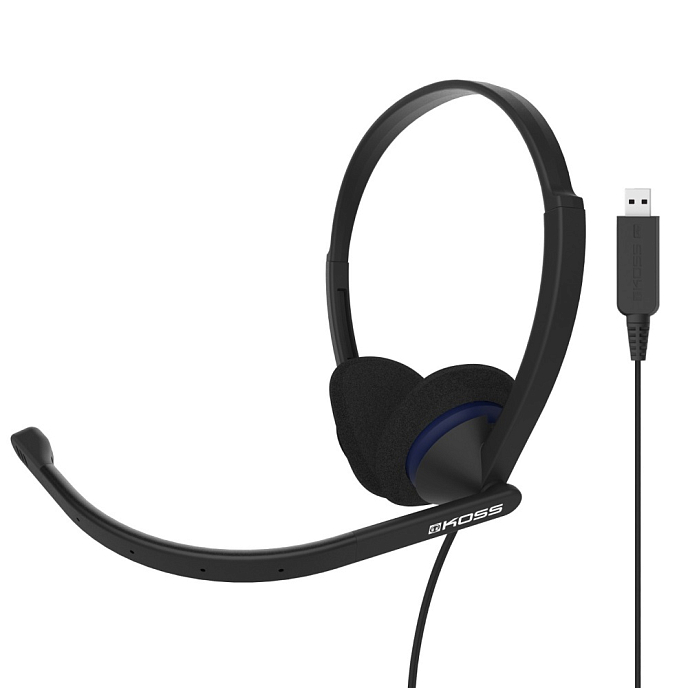 Игровая гарнитура Koss CS-200 USB Black - рис.0