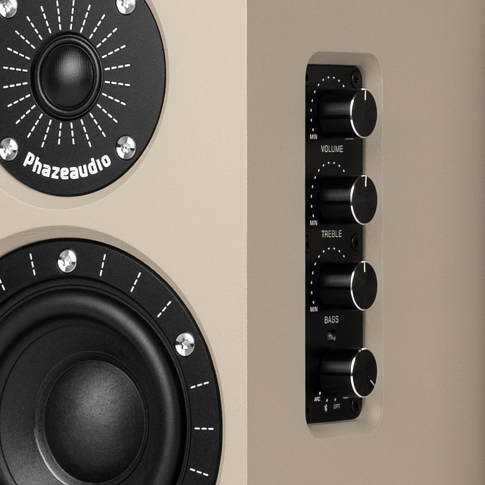 Полочная акустика Phaze Audio Tilia Active Latte - рис.1