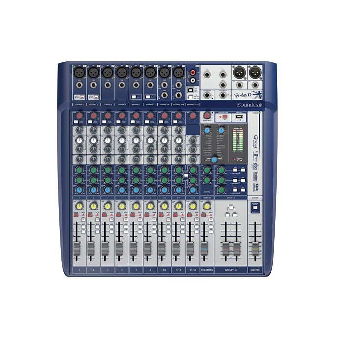Микшерный пульт Soundcraft Signature 12 Blue - рис.0