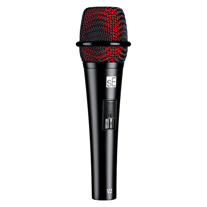 Микрофон вокальный SE Electronics V2 SWITCH Black Red - рис.1