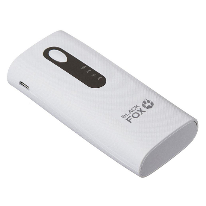 Внешний аккумулятор Black Fox BMP050D 5000 mAh White - рис.0
