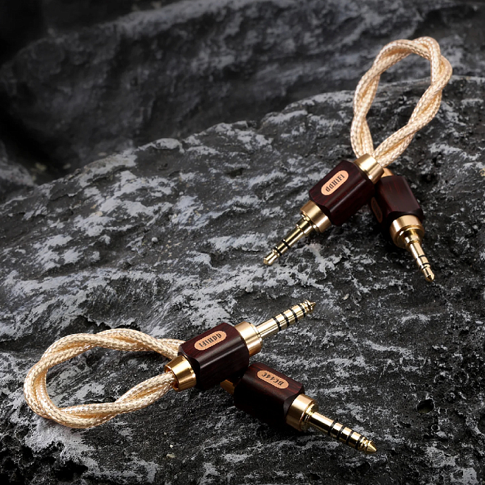 Кабель ddHiFi BC44Gold Jack 4.4mm - Jack 4.4mm 15cm - рис.4