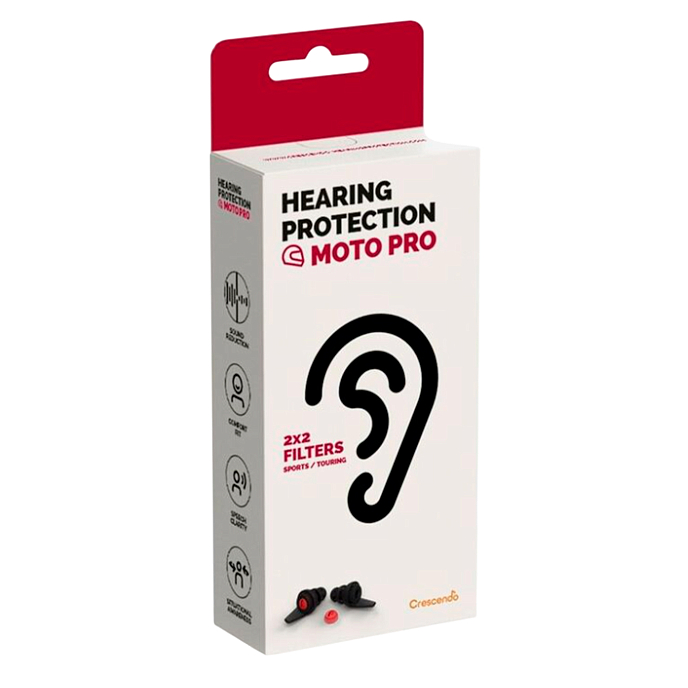 Беруши Dynamic Ear Company Crescendo Moto Pro Eco Box Maroon - рис.3