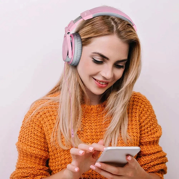 Наушники полноразмерные OneOdio Studio Pro 10 Pink - рис.13