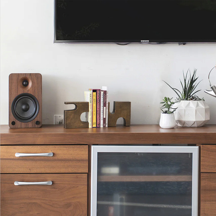 Полочная акустика Kanto YU6 Walnut - рис.5