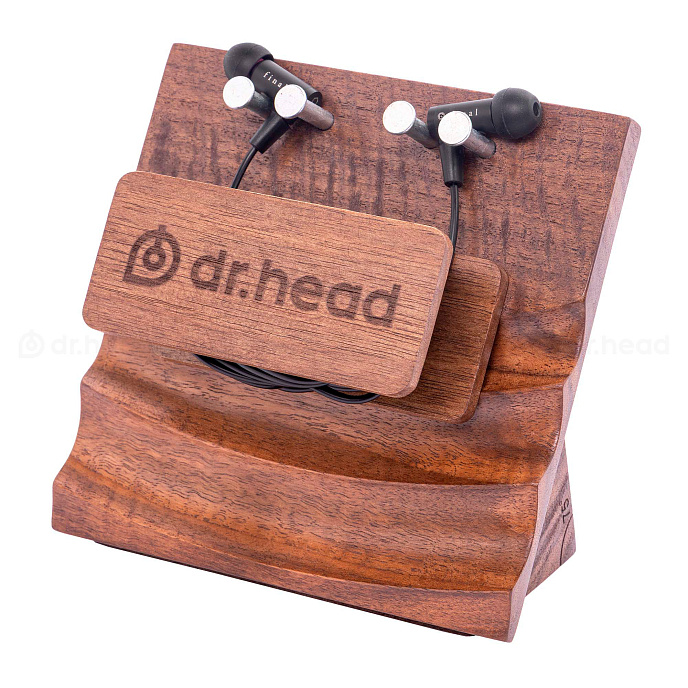 Подставка для наушников Dr.Head Under Wood IEM Stand Walnut - рис.10
