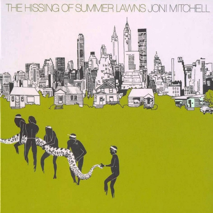 Пластинка Joni Mitchell – The Hissing Of Summer Lawns (Coloured Green Clear) LP - рис.0