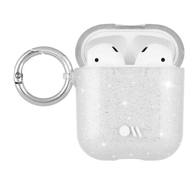 Чехол для Airpods Case-Mate Airpods Hook Ups Case Crystal Clear - рис.0