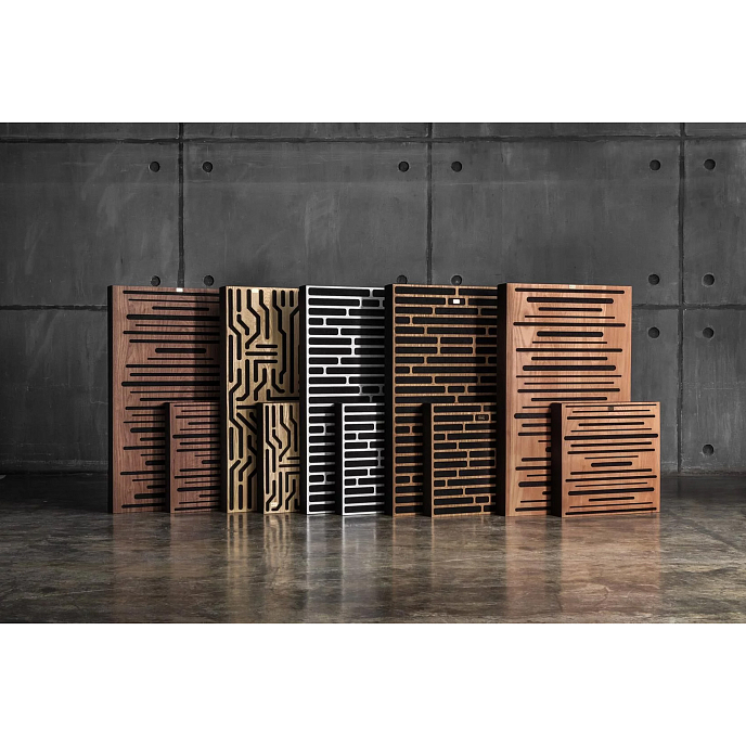 Акустический экран Acoustic Shield AS Wood Buk 103x63x10cm - рис.3