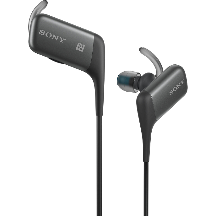 Беспроводные наушники SONY MDR-AS600BT Black - рис.0