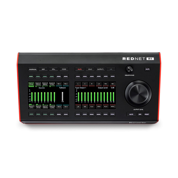 Аудиоинтерфейс Focusrite Pro RedNet R1 - рис.0