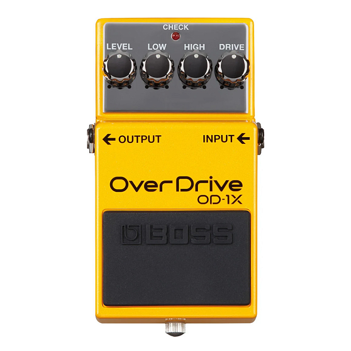 Процессор эффектов Boss OD-1X Yellow - рис.0