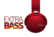 - рис.2 Беспроводные наушники Sony MDR-XB650BT Red - рис.2