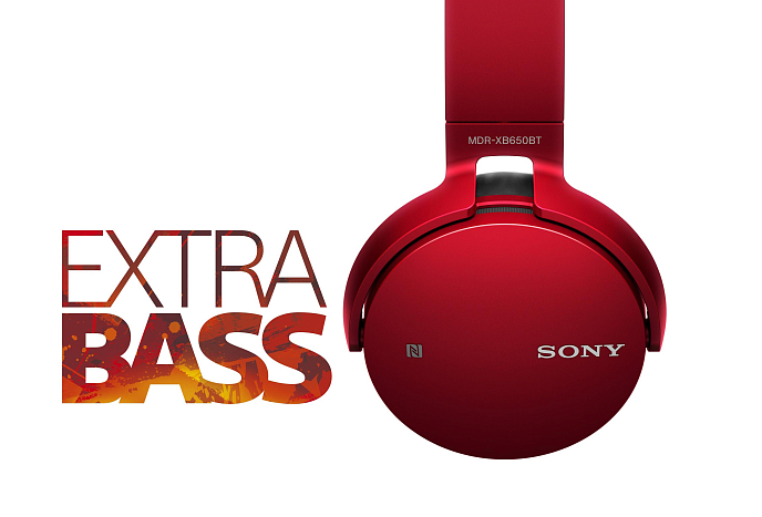 Беспроводные наушники Sony MDR-XB650BT Red - рис.2