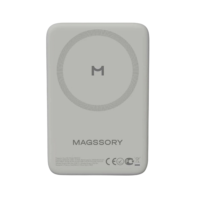 Внешний аккумулятор Magssory Core 10K Titanium - рис.7