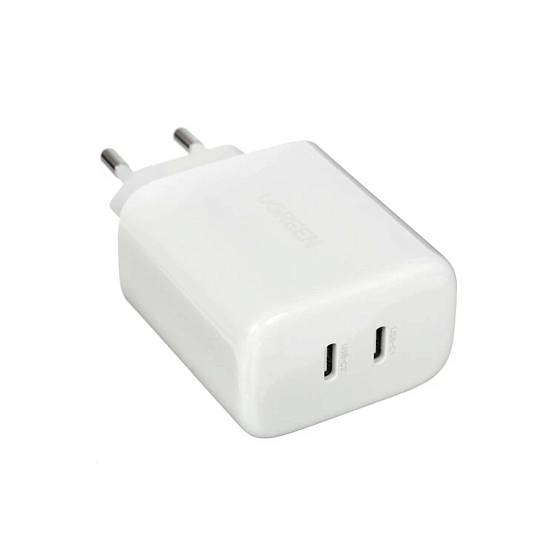 Сетевое зарядное устройство Ugreen CD243 USB-C 40W White - рис.0