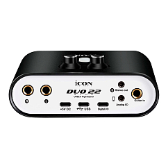 Аудиоинтерфейс iCON Duo22 Dyna Black