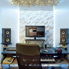 Стойки под акустику Zaor Monitor Stand White Grey