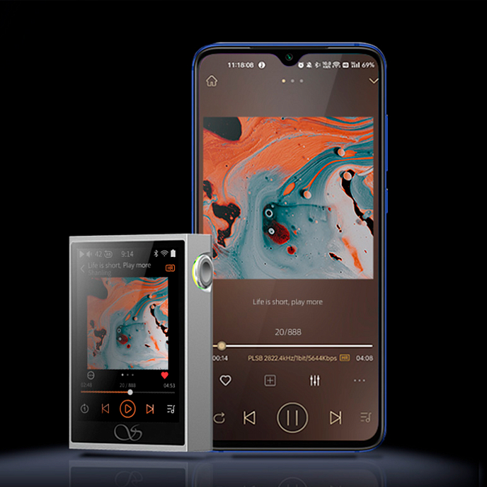 Плеер Shanling M1 Plus Silver - рис.7