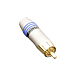 - рис.0 Разъём Tchernov Cable RCA Plug Original Blue - рис.0