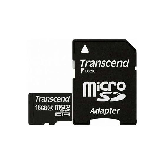 Карта памяти Transcend microSDHC 16Gb - рис.0
